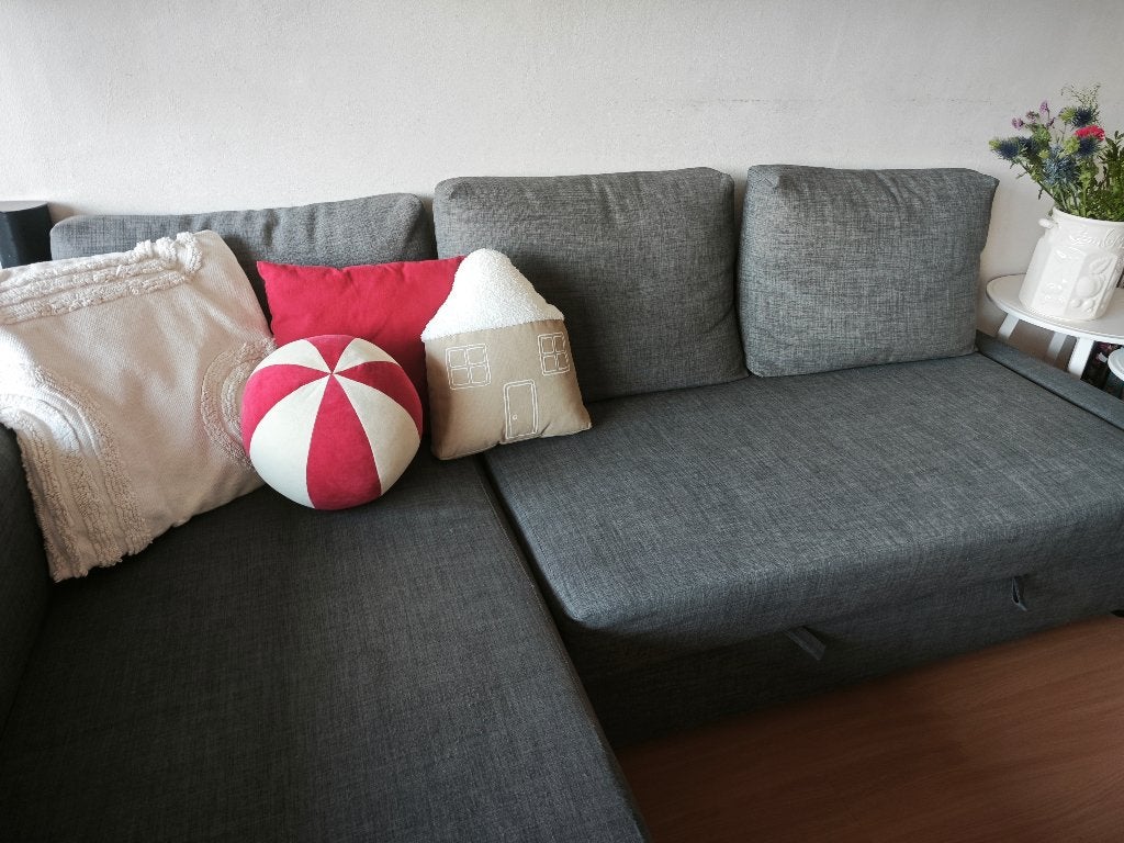 Sofa bed_Friheten IKEA, Ophalen, Gebruikt, Vierpersoons of meer, Modern
