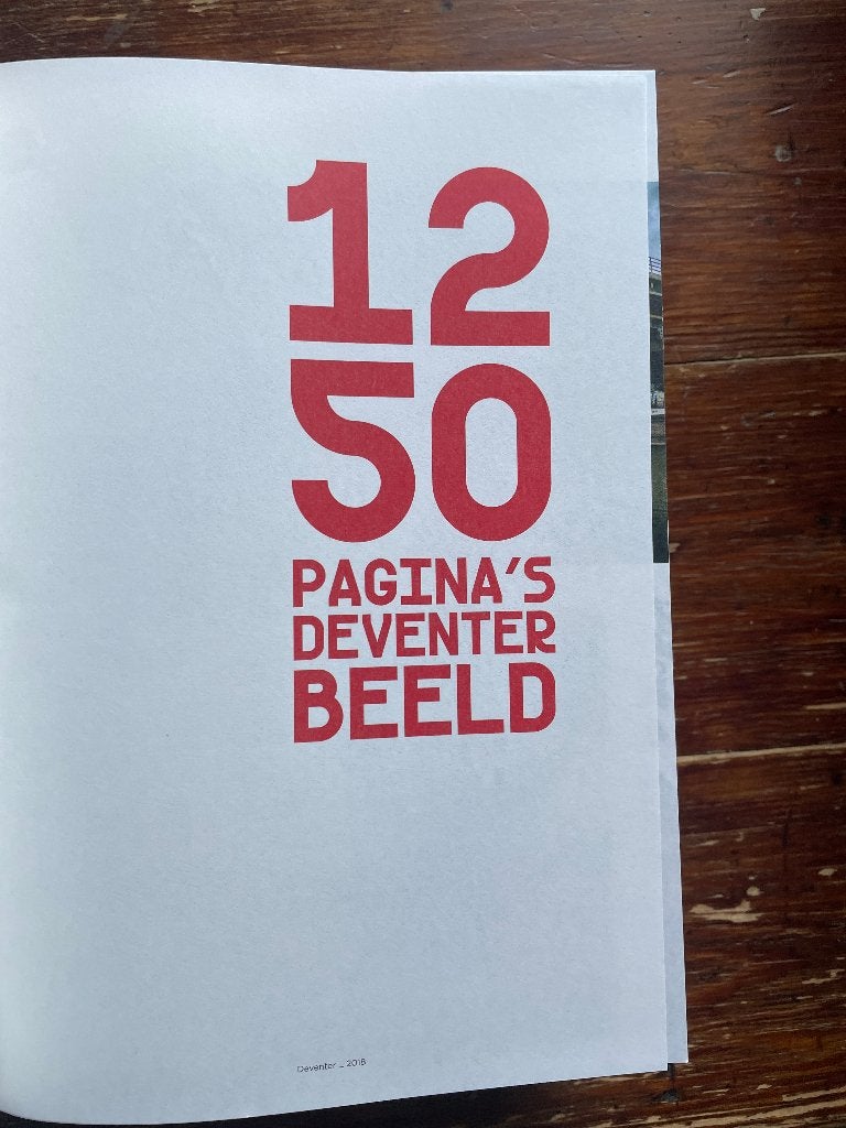 1250 Pagina's Deventer Beeld. Ontdek Deventer 2018 nieuw, 20e eeuw of later, Nieuw, Ophalen of Verzenden, Diverse fotografen