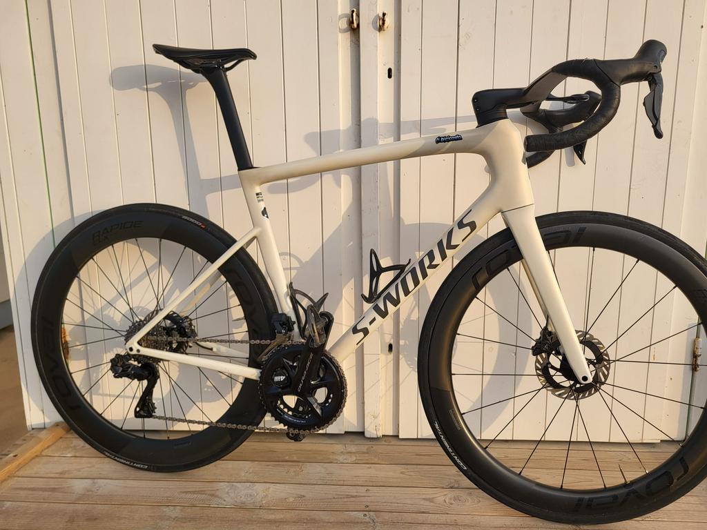 Specialized S-Works Tarmac SL-8, Fietsen en Brommers, Fietsen | Racefietsen, 28 inch, Carbon, Zo goed als nieuw, 57 tot 61 cm