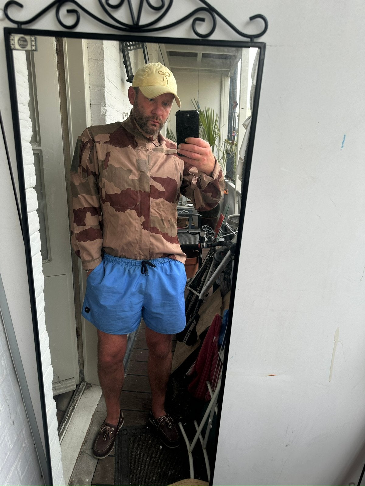 New Army, leger surplus Frans desert camo combat jas M/L, Verzamelen, Ophalen of Verzenden, Landmacht, Overige gebieden, Kleding of Schoenen