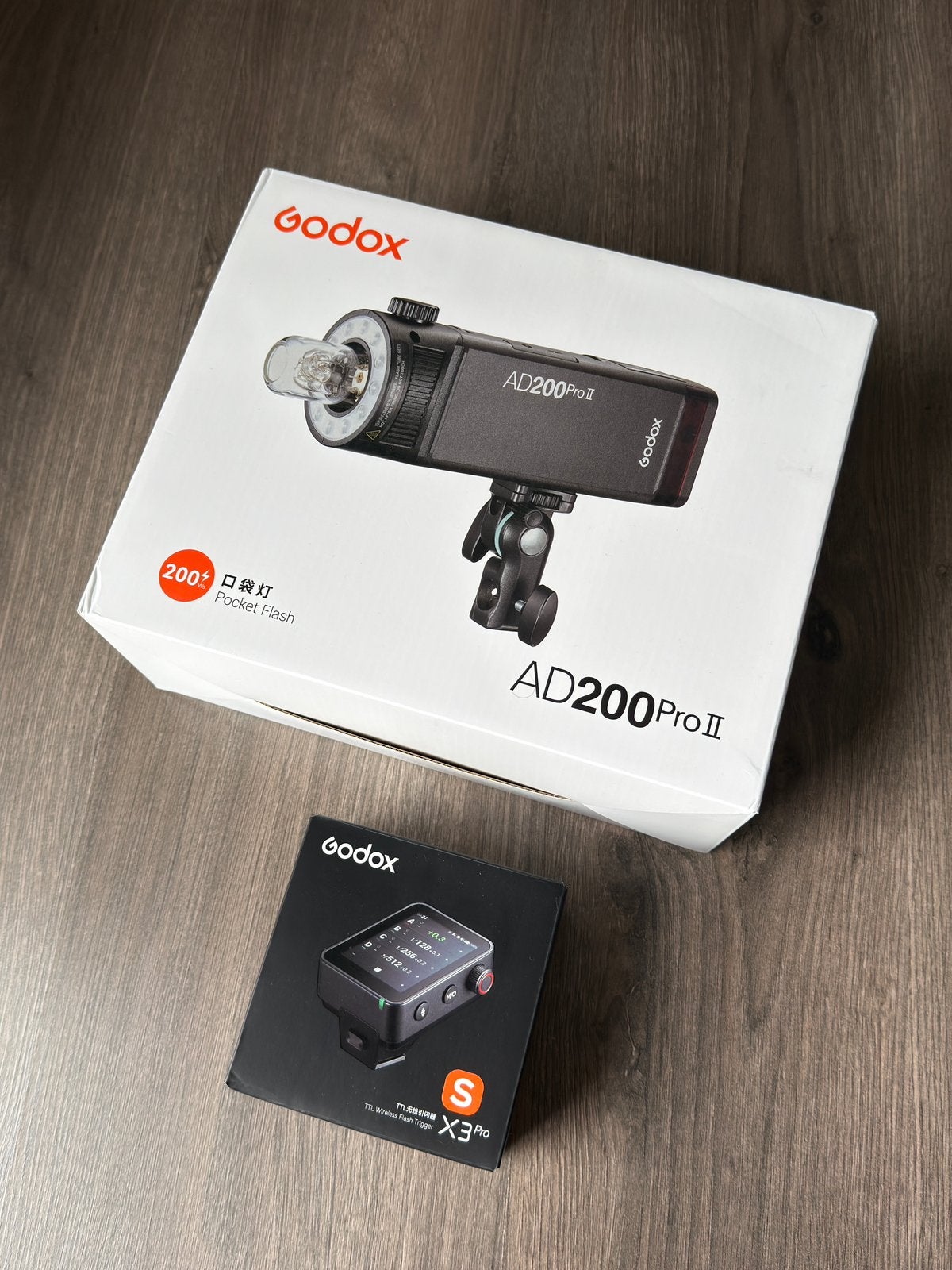 Godox AD 200 Pro II with Godox X3 Pro, Ophalen of Verzenden, Zo goed als nieuw, Overige merken