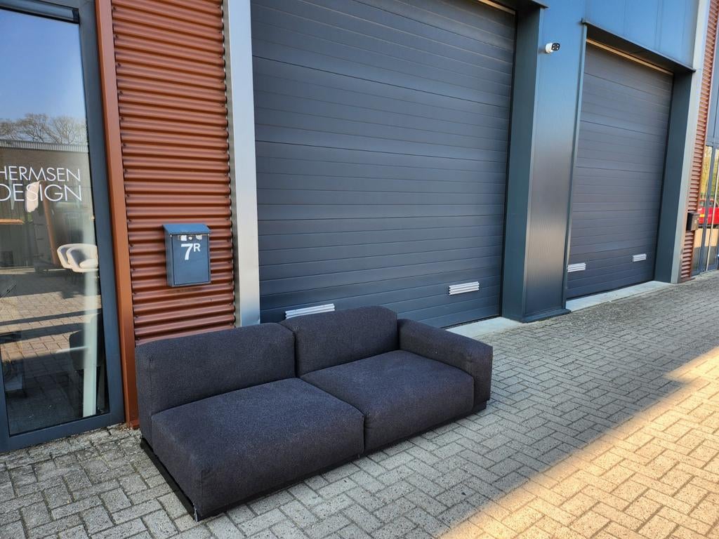 Vitra Soft Modular bank by Jasper Morrison, Huis en Inrichting, Banken | Voetenbanken en Poefen, Gebruikt, 125 cm of meer, 125 cm of meer