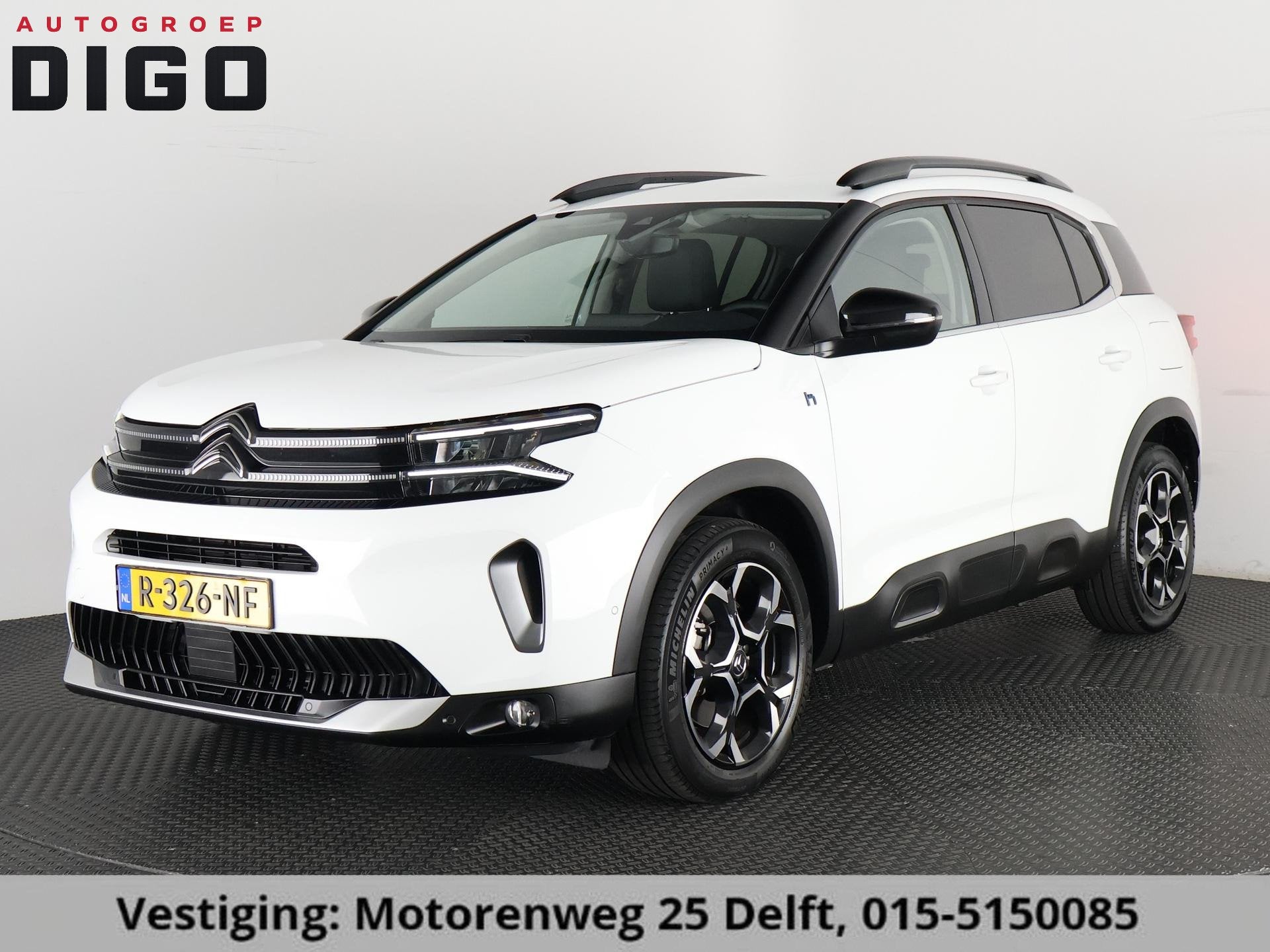 Citroen C5 Aircross 1.6 PLUG-IN HYBRID BUSINESS+ AUTOM. GAR, Auto's, Dealer onderhouden, 14 kWh, Gebruikt, 4 cilinders