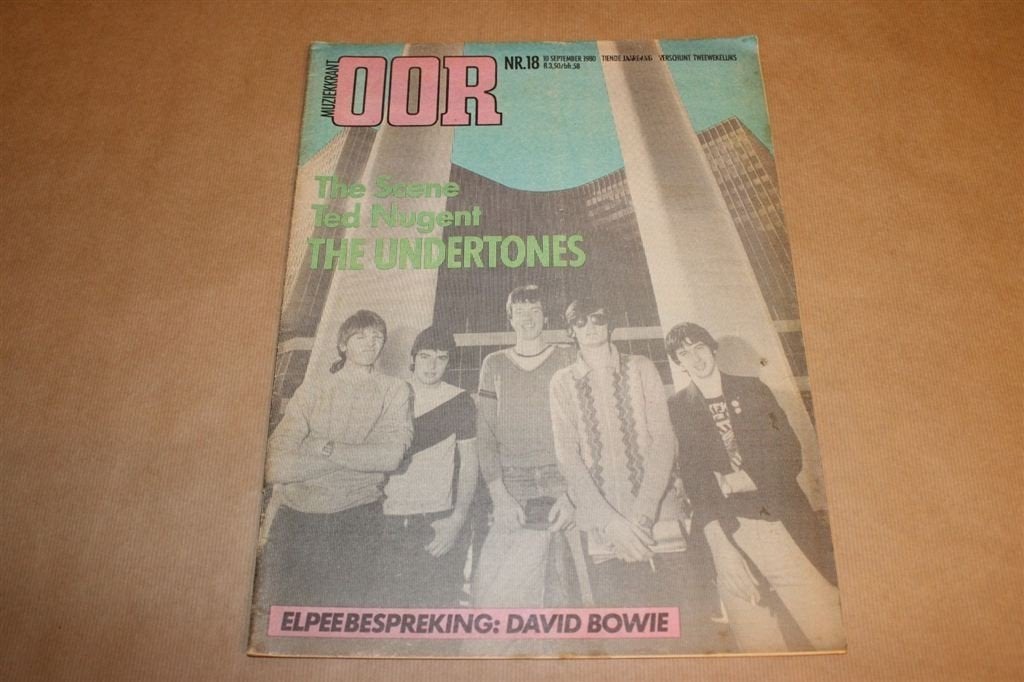 Muziekkrant Oor - 1980 - Undertones, The Scene, Ophalen of Verzenden, 1980 tot heden, Knipsel(s)