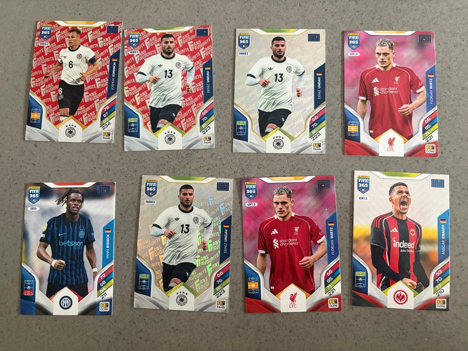 FIFA 365 Adrenalyn Voetbal Kaarten - Diverse Duitse Spelers, Ophalen of Verzenden, Nieuw, Buitenlandse clubs, Spelerskaart