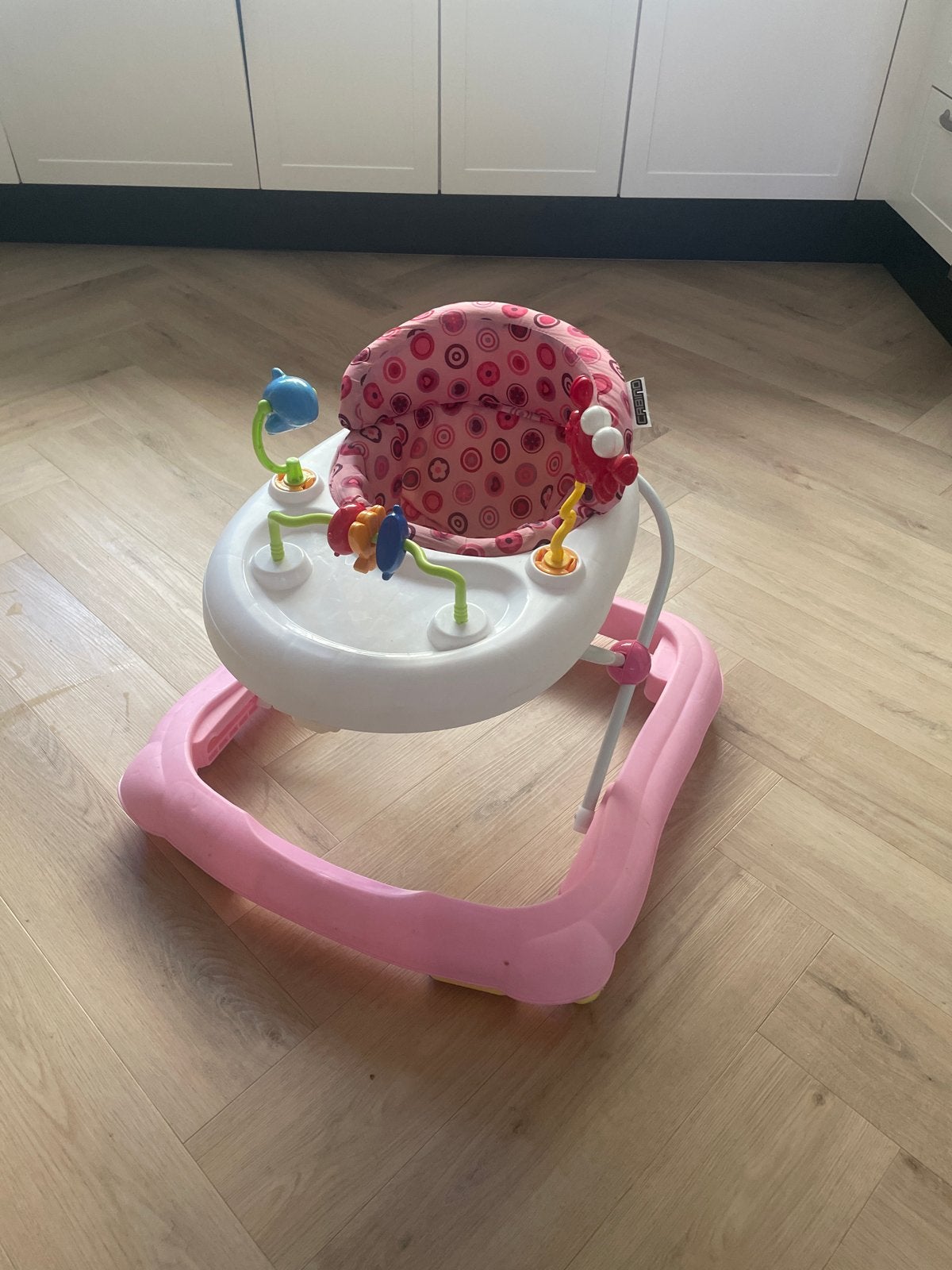 Cabino Loopstoel / Loopauto voor Kinderen - Roze, Ophalen, Gebruikt