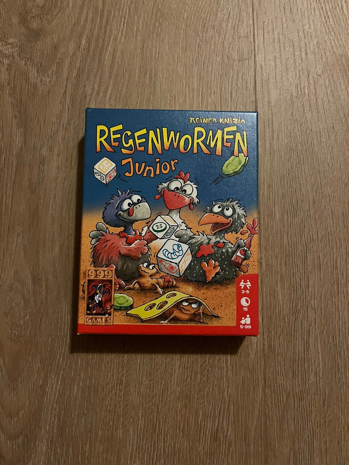 Regenwormen junior zgan, Ophalen of Verzenden, Zo goed als nieuw