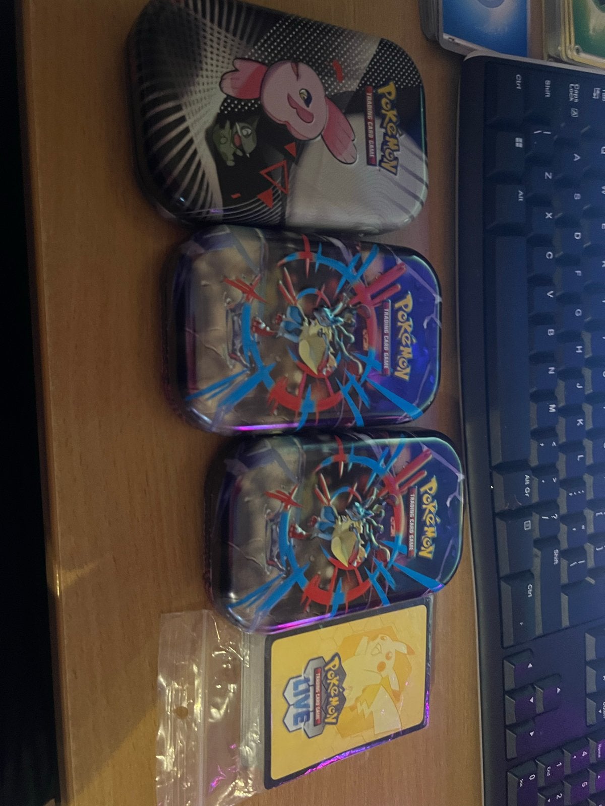 Pokémon kaarten - Pitch Black set (ca. 50 kaarten), Ophalen, Zo goed als nieuw, Meerdere kaarten