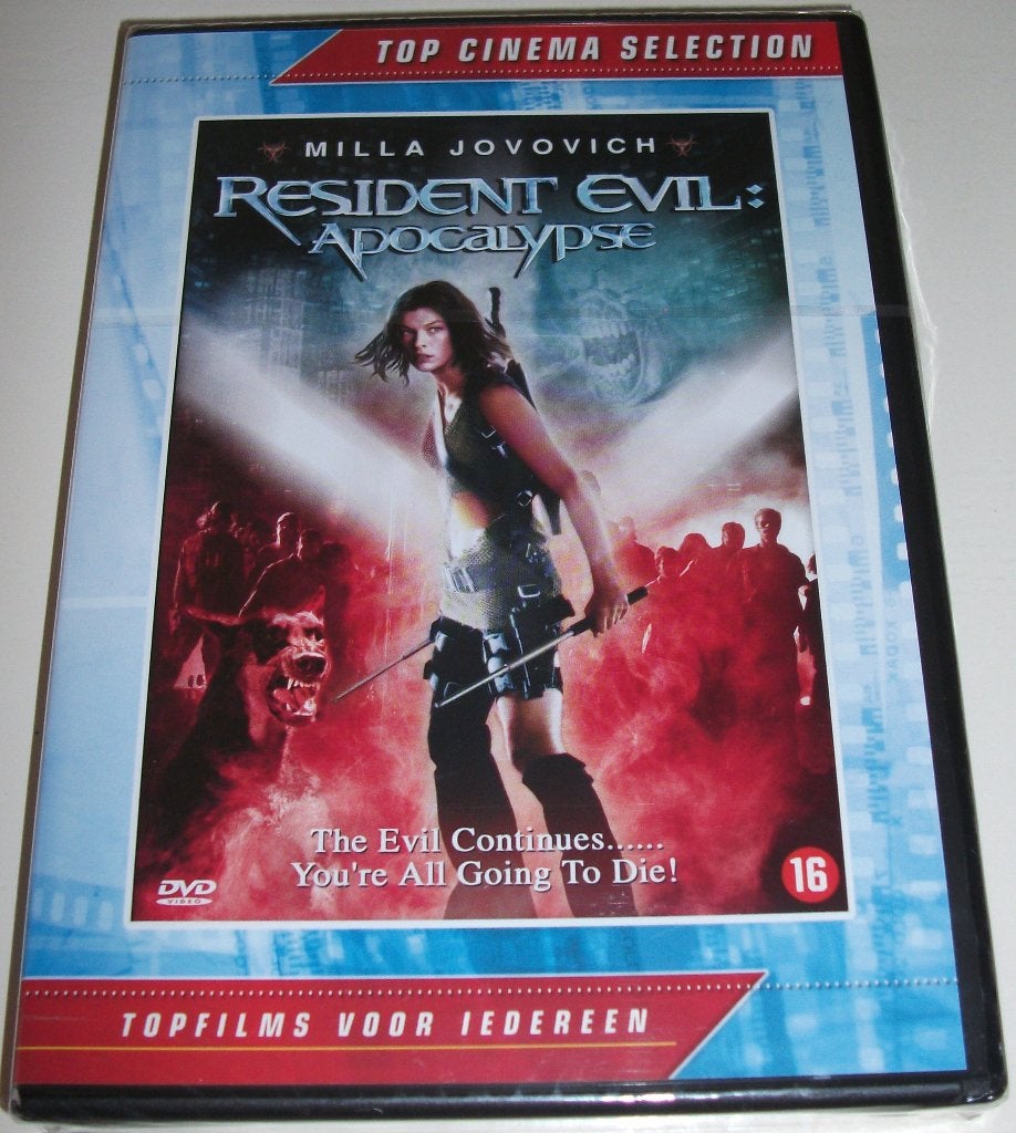 Dvd *** RESIDENT EVIL *** Apocalypse *NIEUW*, Vanaf 16 jaar, Ophalen of Verzenden, Nieuw in verpakking, Science Fiction