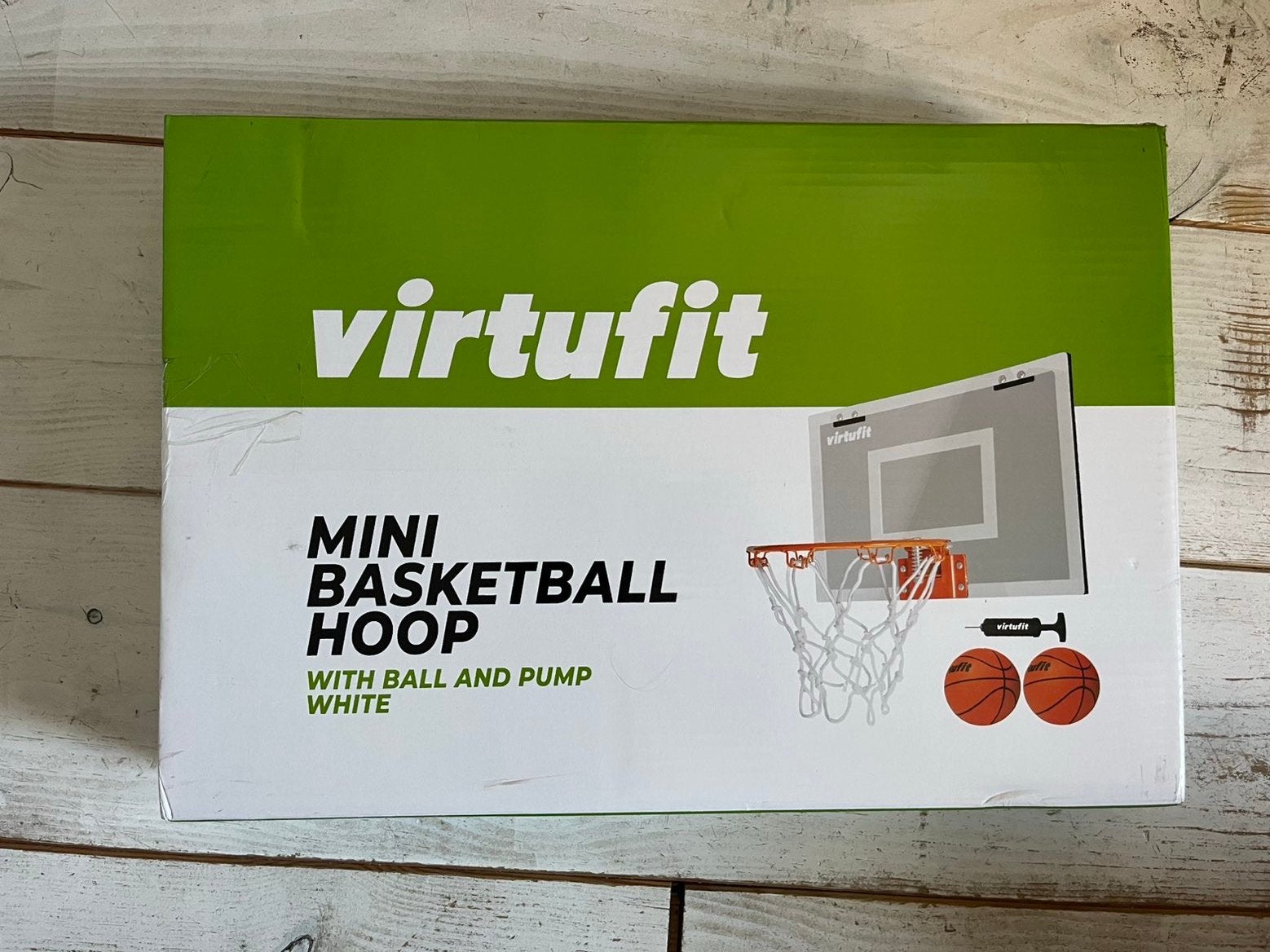 Mini hoop Basketbal, Sport en Fitness, Ophalen of Verzenden, Zo goed als nieuw, Ring, Bord of Paal
