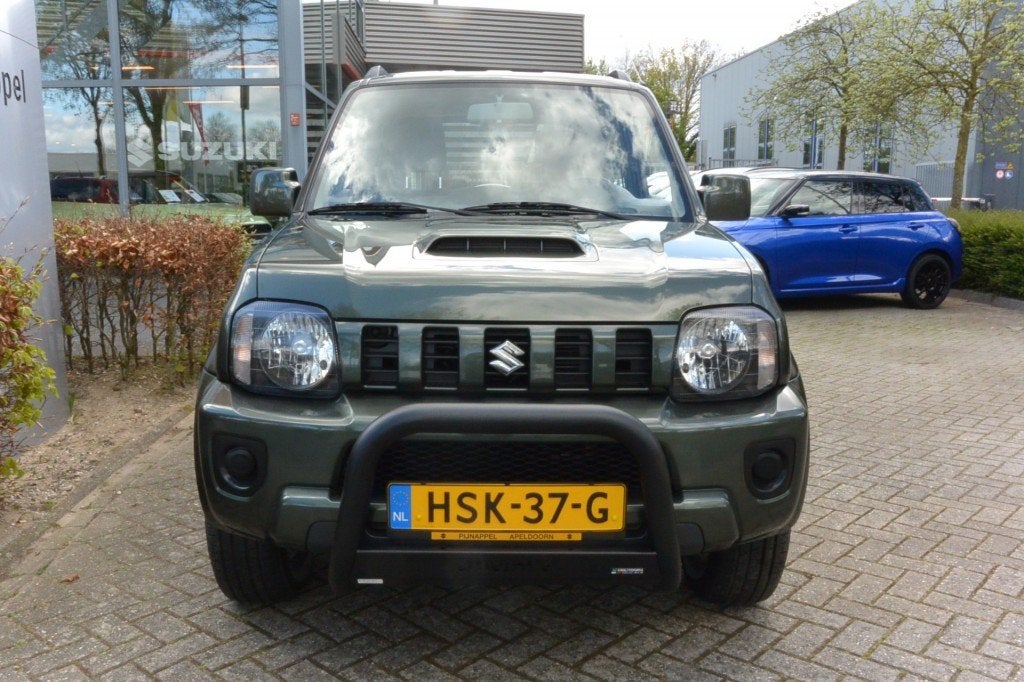 Suzuki JIMNY 1.3 Metal Top 4x4 Airco/Pushbar/Trekhaak afn, Auto's, 86 pk, Gebruikt, Euro 6, Met garantie (alle)