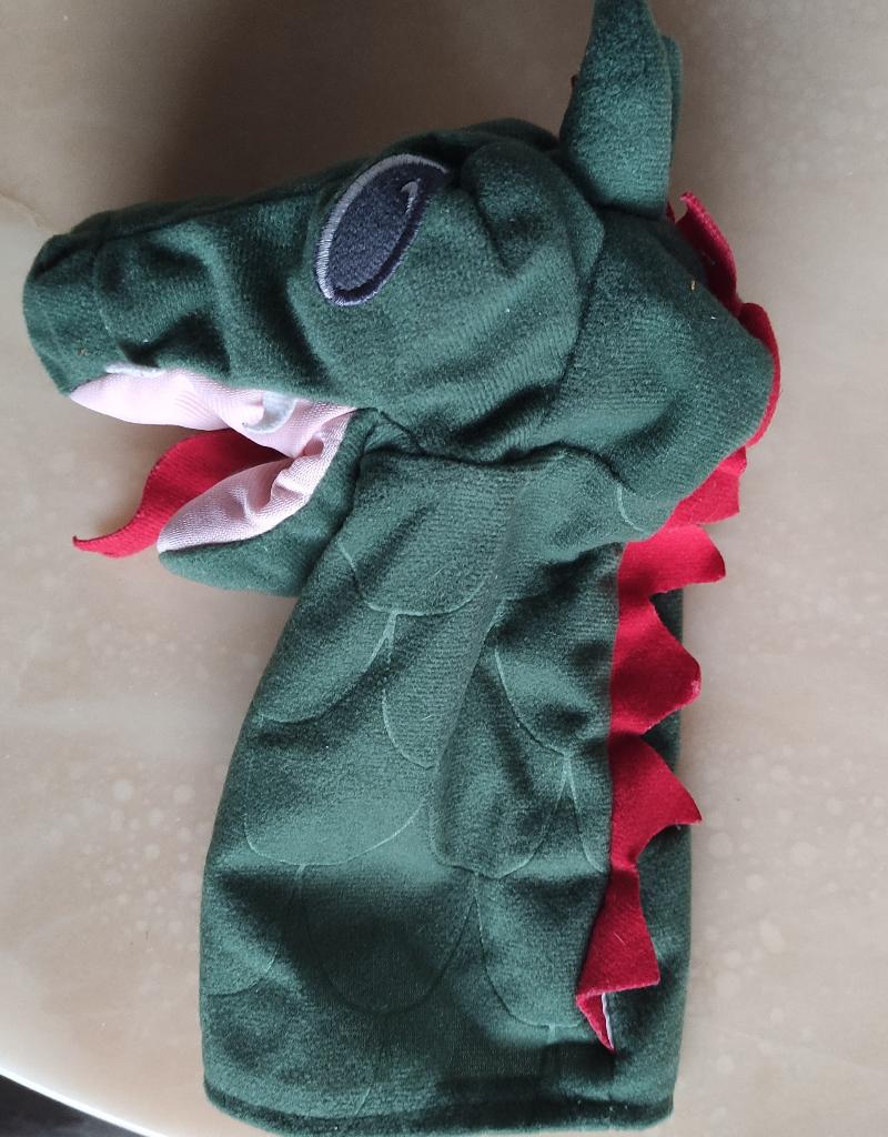 zachte handpop DRAAK Fantasivarld poppenkast pop Ikea, Kinderen en Baby's, Speelgoed | Poppen, Ophalen of Verzenden, Zo goed als nieuw