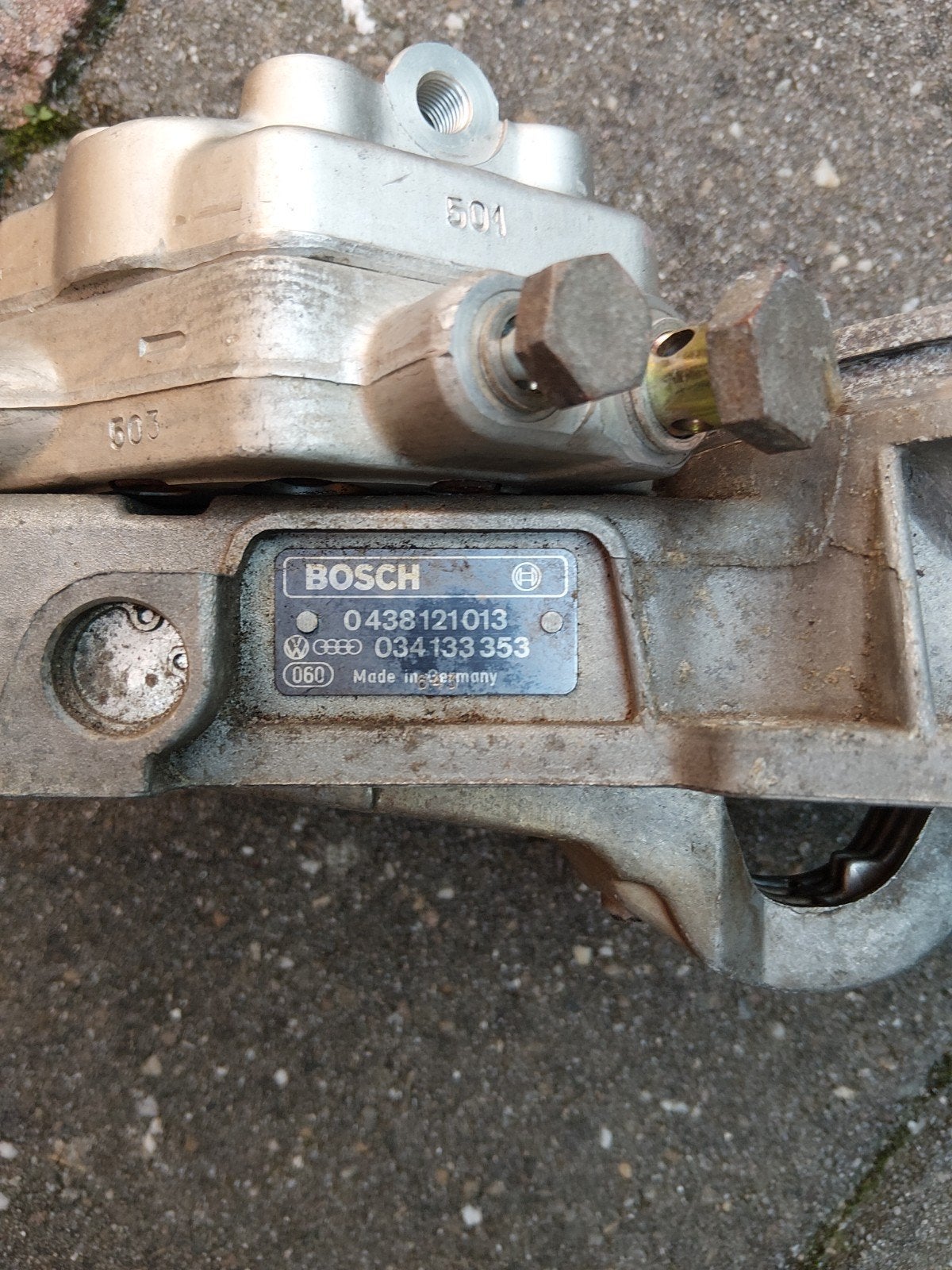 Gasklephuis Bosch Volkswagen Audi 0438121013, Ophalen of Verzenden, Gebruikt, Audi