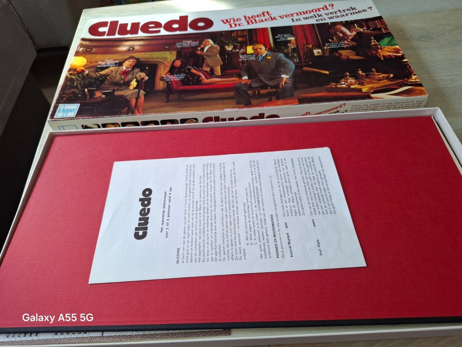 Cluedo Bordspel - Klassieke Detective Game, Hobby en Vrije tijd, Gezelschapsspellen | Bordspellen, Gebruikt, Clipper, Parker Brothers