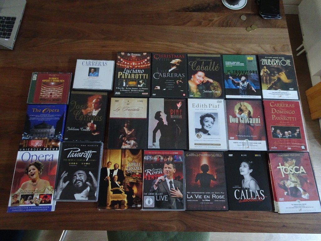 Kleine collectie opera dvd's, Alle leeftijden, Verzenden, Gebruikt, Overige typen