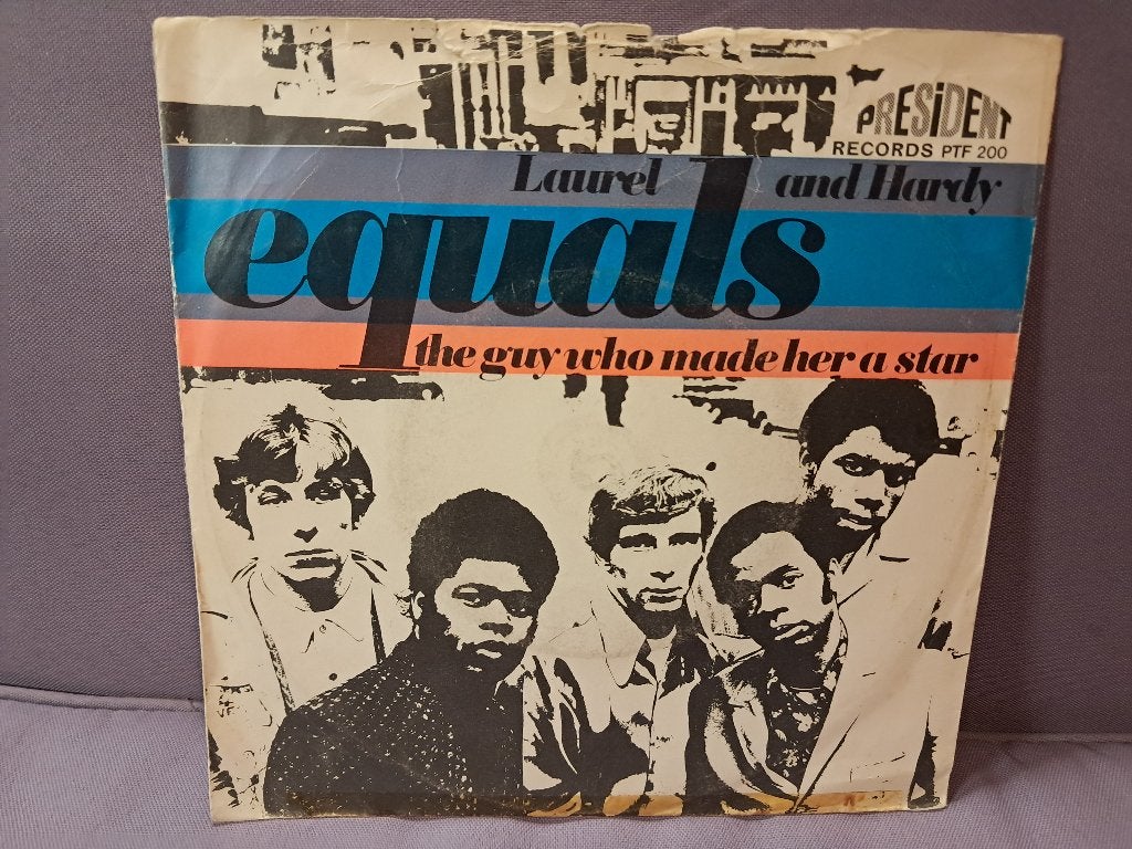 45t. The Equals - Laurel and Hardy. ex, Gebruikt, 7 inch, Ophalen of Verzenden, Pop