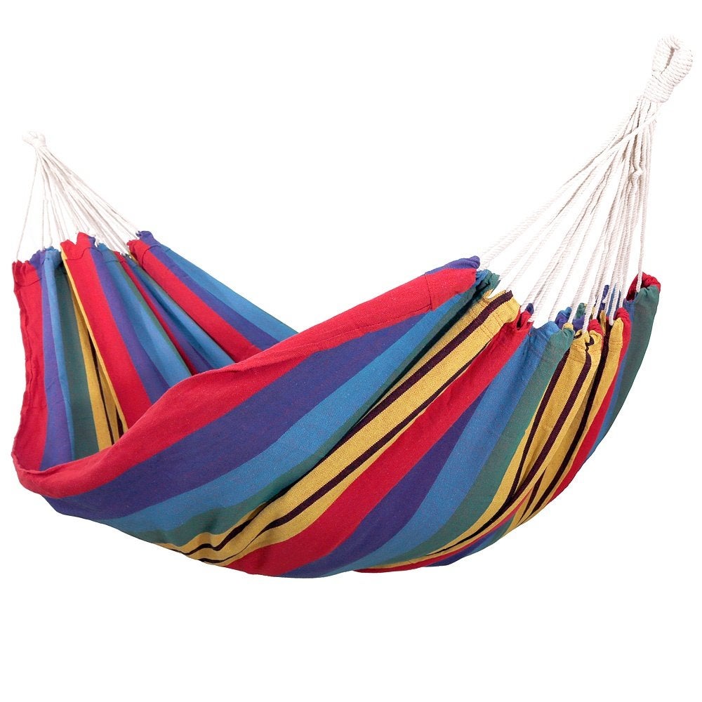 Mexicaanse hangmat 210 x 150 cm bont gekleurd NIEUW, Ophalen, Nieuw