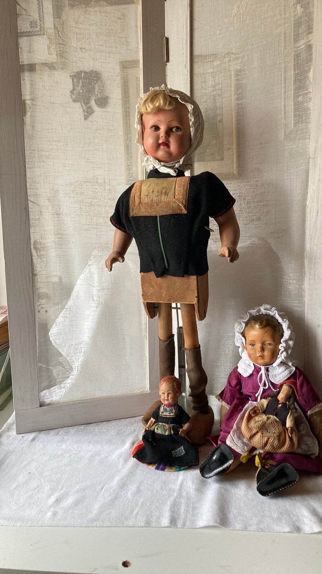 Brocante poppen, Ophalen of Verzenden