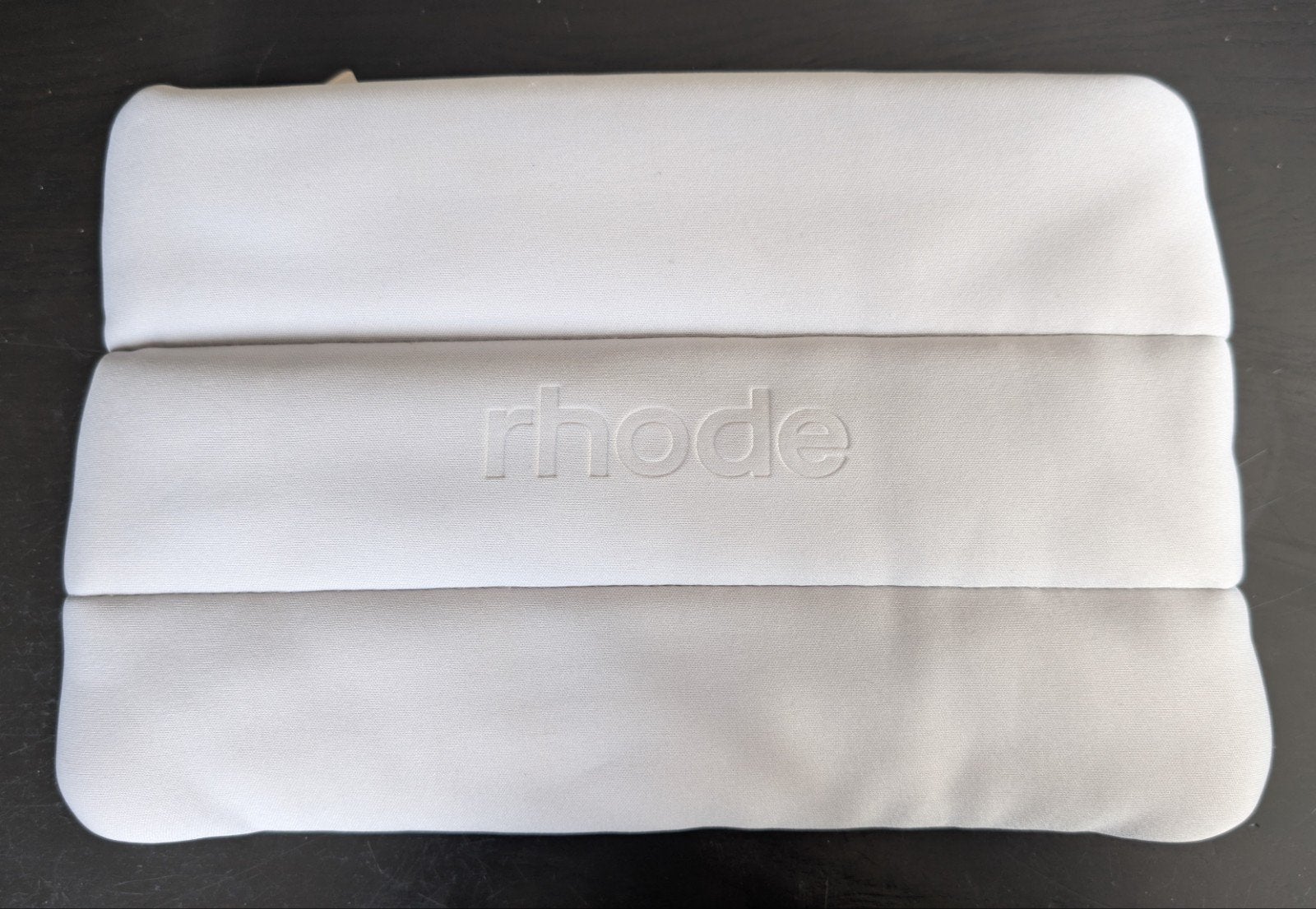 Rhode bubble bag - grijze make up pouch 20x30 cm, Ophalen of Verzenden, Zo goed als nieuw, Grijs, Overige typen