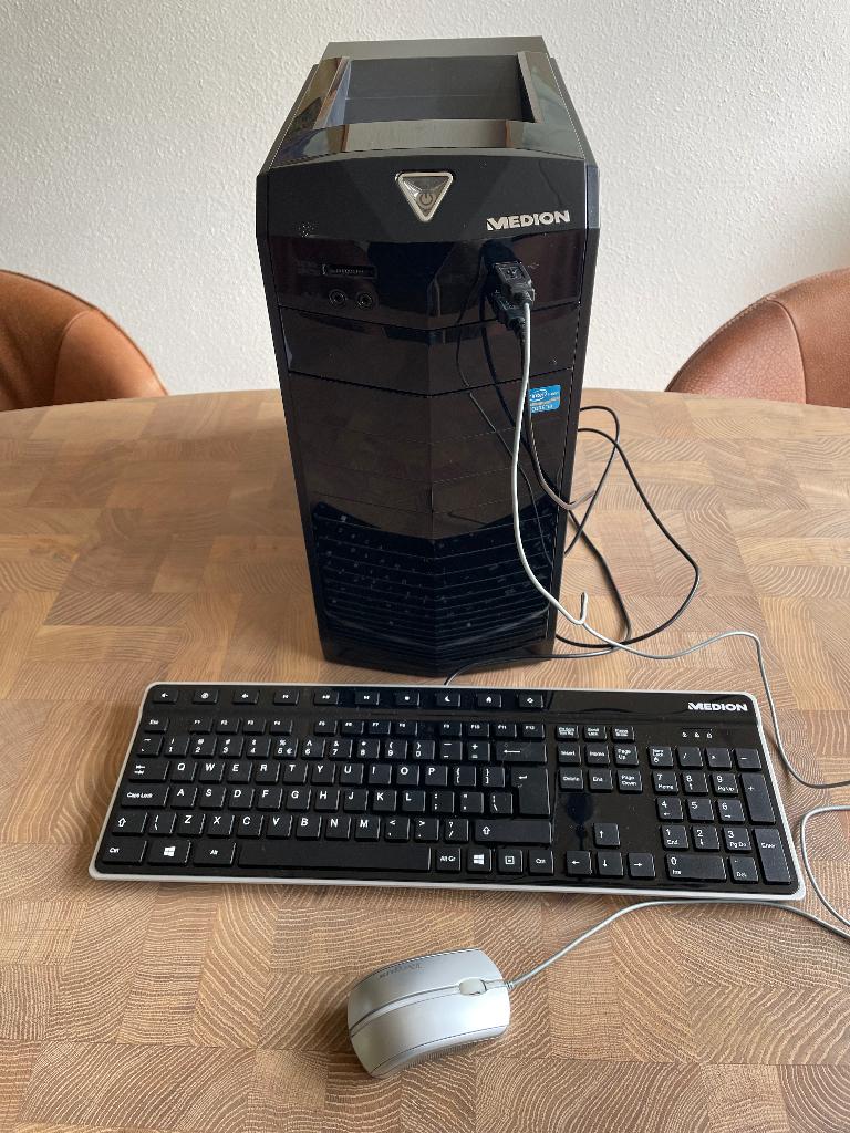 PC desktop Medion, i3, 1,7TB, nieuw geinstalleerd, Ophalen, 5 TB, HDD, Medion