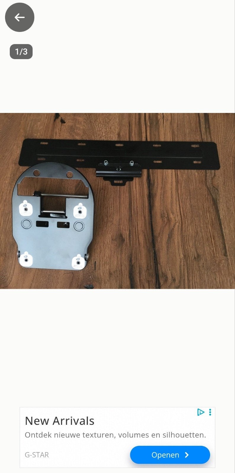 TV Muurbeugel Samsung frame kompleet Montageplaat