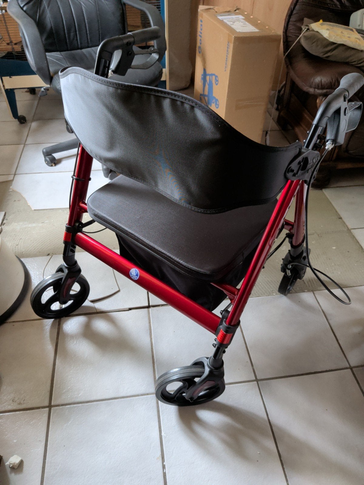 Goliath rollator, Verzenden, Opvouwbaar, Zo goed als nieuw