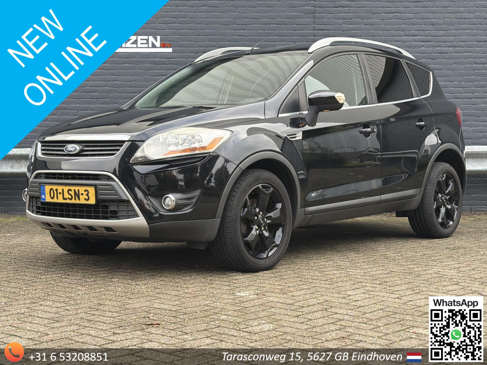 Ford Kuga 2.5 20V Trend, Auto's, Stof, Gebruikt, Bedrijf, Handgeschakeld