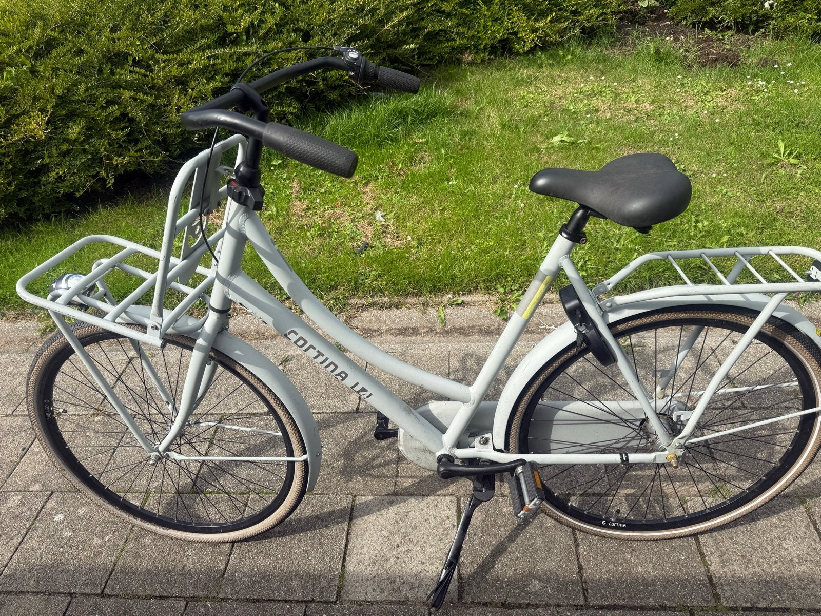 Cortina U4 Transportfiets - Zeer Lichtblauw - 61 cm, 56 cm of meer, Ophalen, Gebruikt, Versnellingen