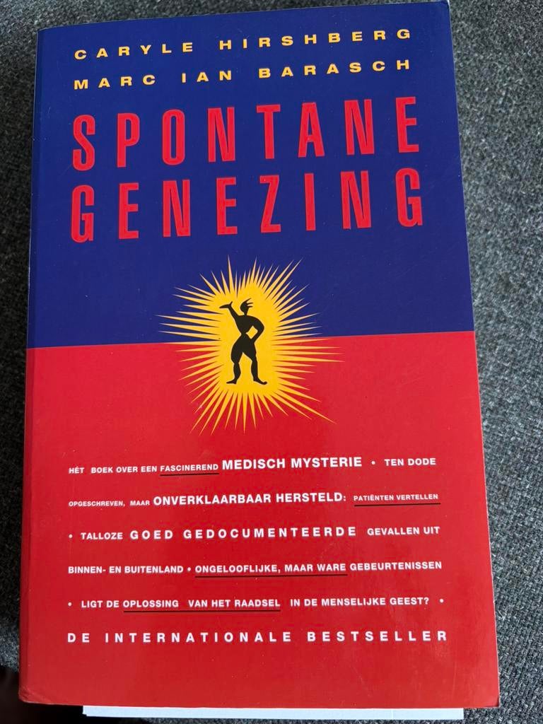 Spontane genezing, Ophalen of Verzenden, Zo goed als nieuw, Spiritualiteit algemeen, Achtergrond en Informatie