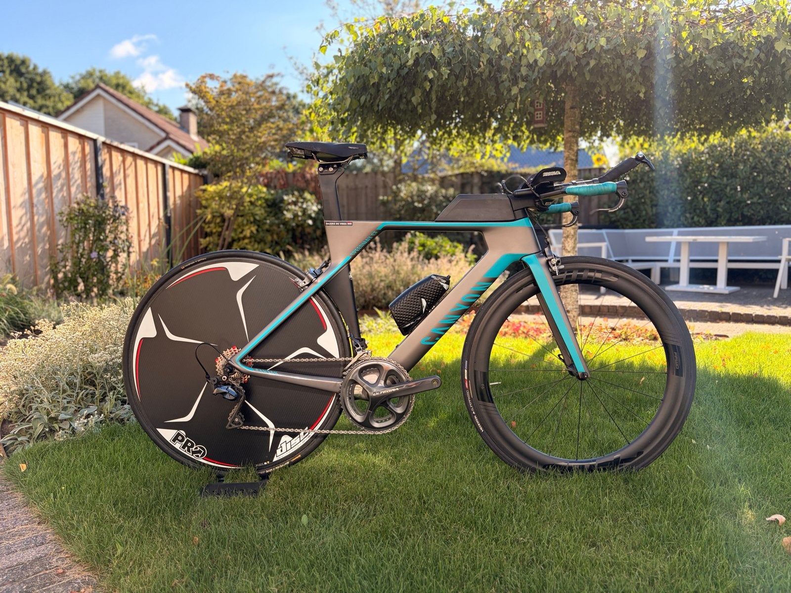 Canyon Speedmax CF 9. Maat S., Carbon, Velgrem, 49 tot 53 cm, Zo goed als nieuw