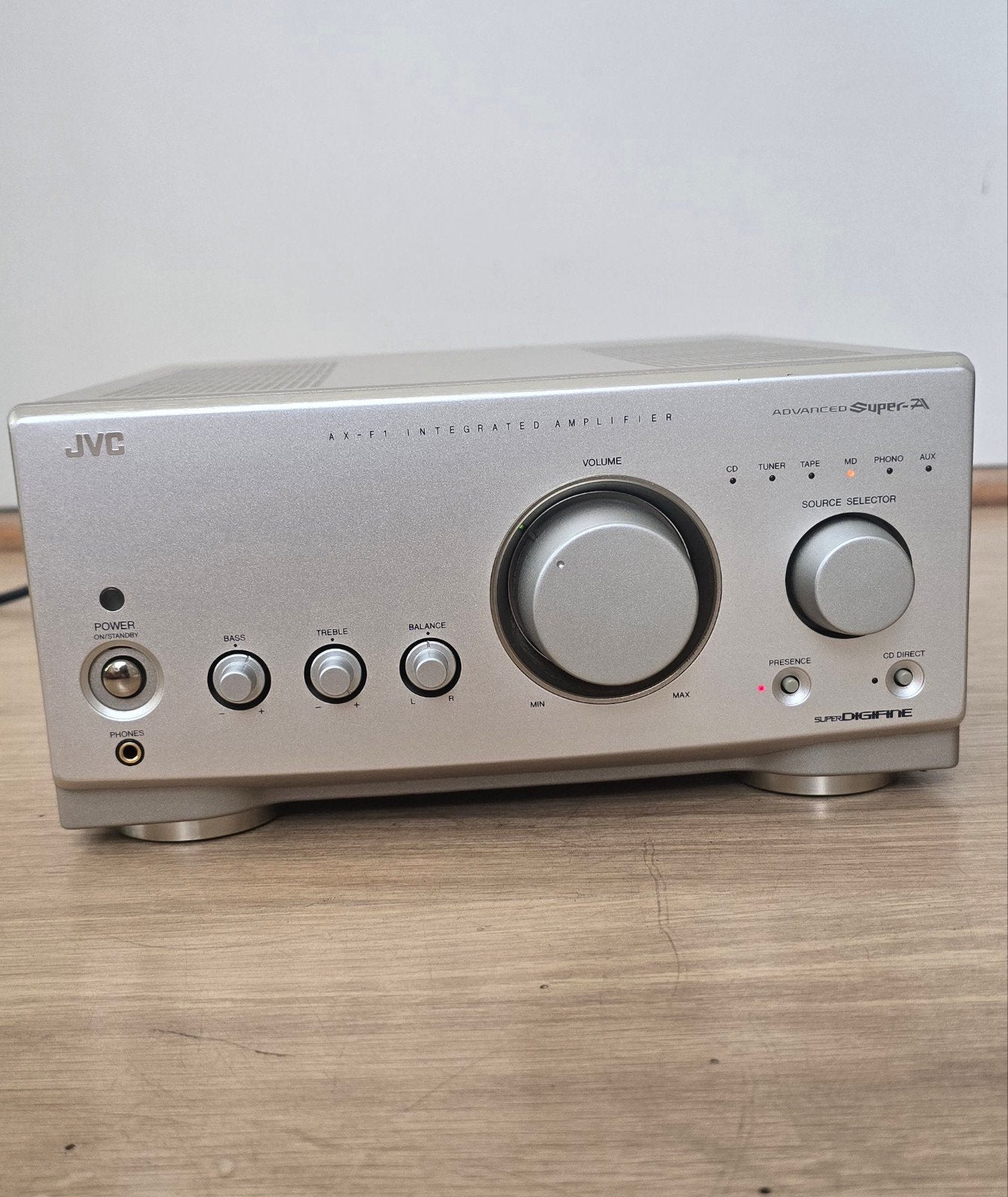 The JVC AX-F16D, Gebruikt, JVC, Ophalen of Verzenden, 60 tot 120 watt