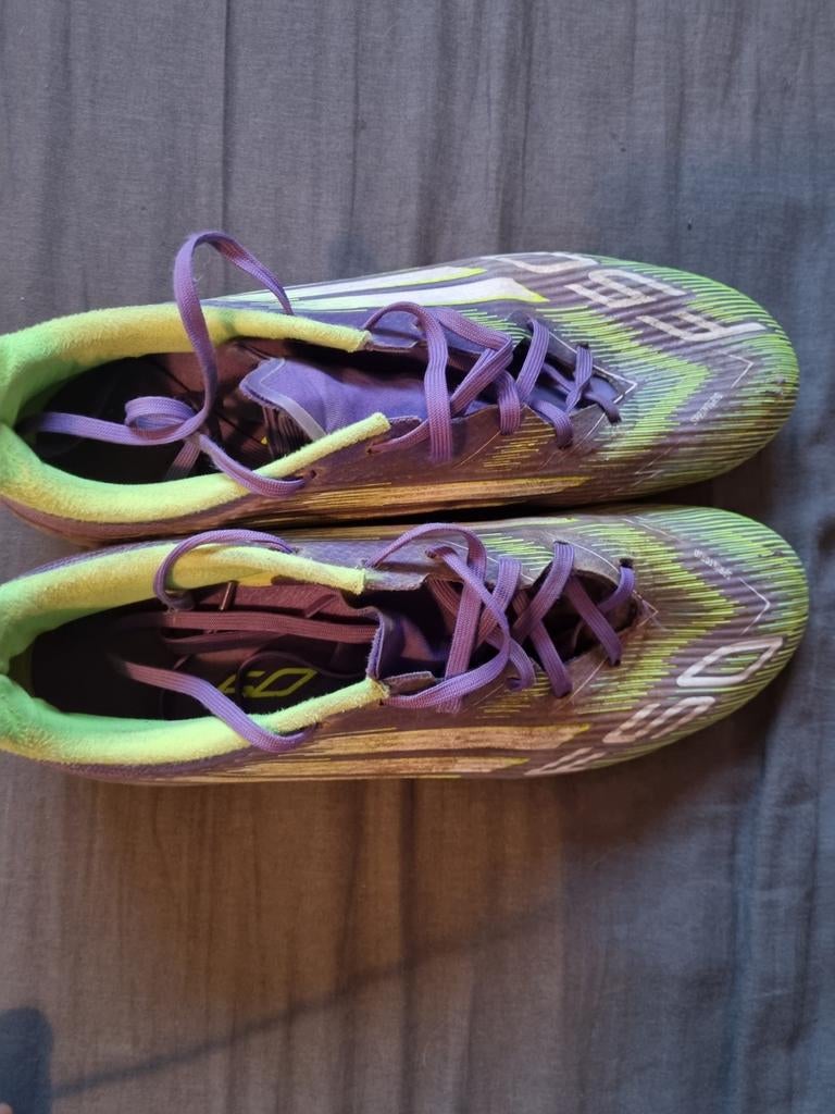 Adidas f50 radiant blaze maat 42, Ophalen of Verzenden, Zo goed als nieuw, Hardloopschoenen, Adidas