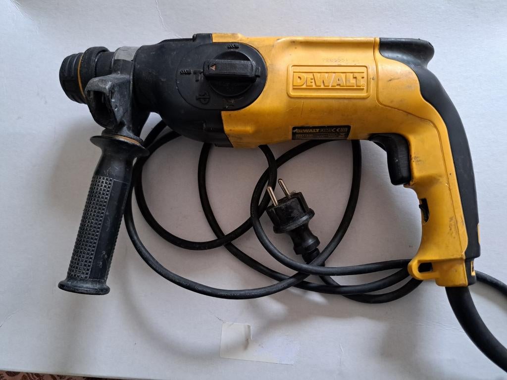 DeWalt D25113-QS Boorhamer 800W - Gebruikt, Doe-het-zelf en Verbouw, Gereedschap | Boormachines, Ophalen, Boor- en/of Breekhamer
