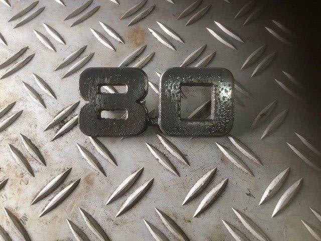 scania L80   embleem, Verzenden, Gebruikt, Scania, Overige Auto-onderdelen