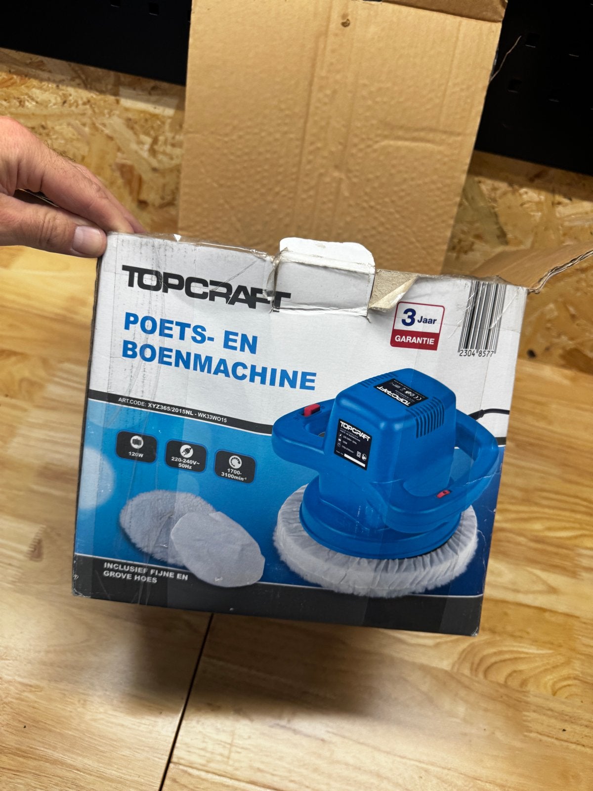 Topcraft Poetsmachine - Zo goed als nieuw (gratis*), Ophalen of Verzenden, Zo goed als nieuw, Minder dan 600 watt, Overige typen