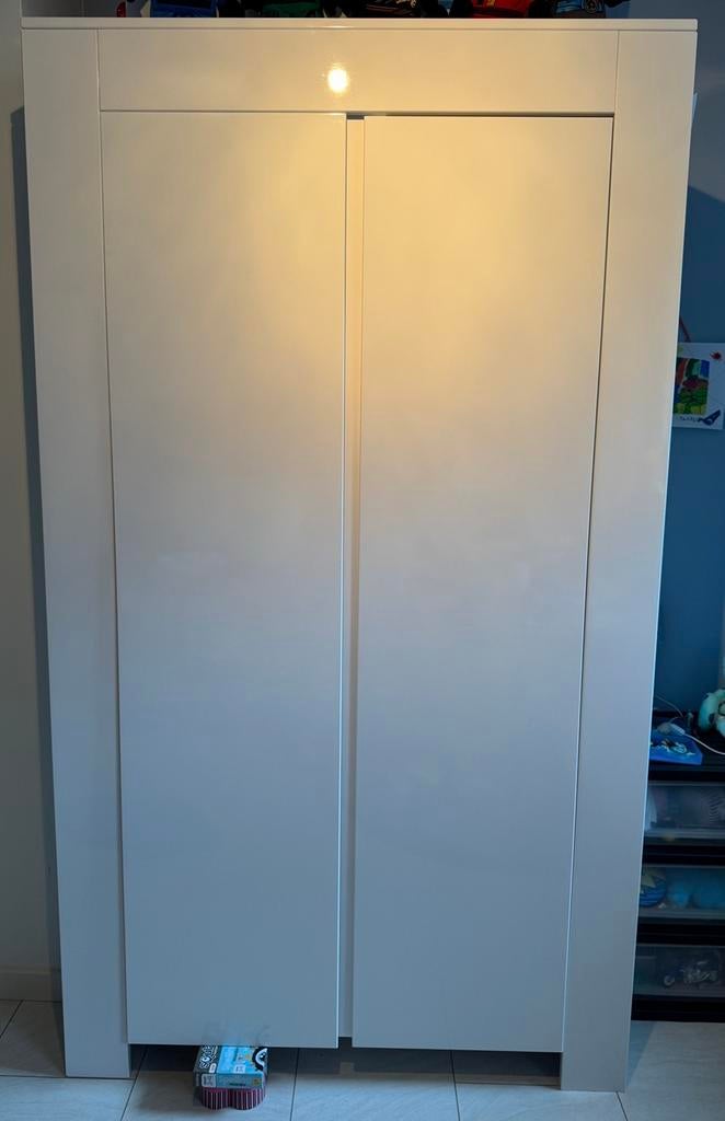 Bopita kinderkast hoogglans wit, 50 tot 70 cm, 105 cm of meer, Ophalen of Verzenden, 100 cm of meer