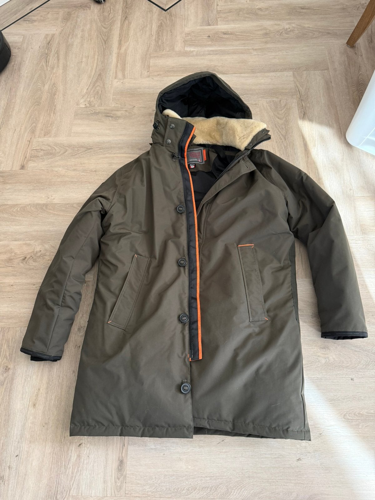 Osc winterparka tot -30, Ophalen, Zo goed als nieuw, Overige maten, Zwart