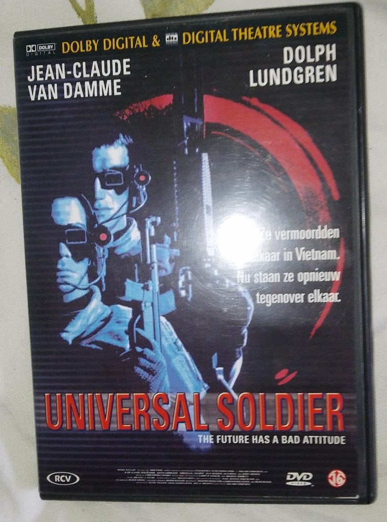 dvd universal soldier nlo krasvrij, Vanaf 16 jaar, Ophalen of Verzenden, Gebruikt, Actie