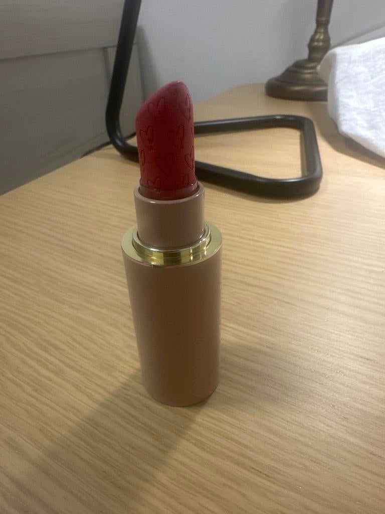 NYX Lip Suede Matte Lipstick - Minx, Lippen, Ophalen of Verzenden, Zo goed als nieuw, Make-up