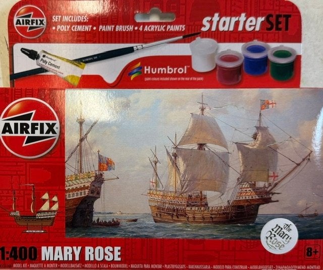 Coelianmodels, Airfix, 55114A, Mary Rose, 1/400, € 14,99, Ophalen of Verzenden, Nieuw, 1:200 of kleiner, Airfix