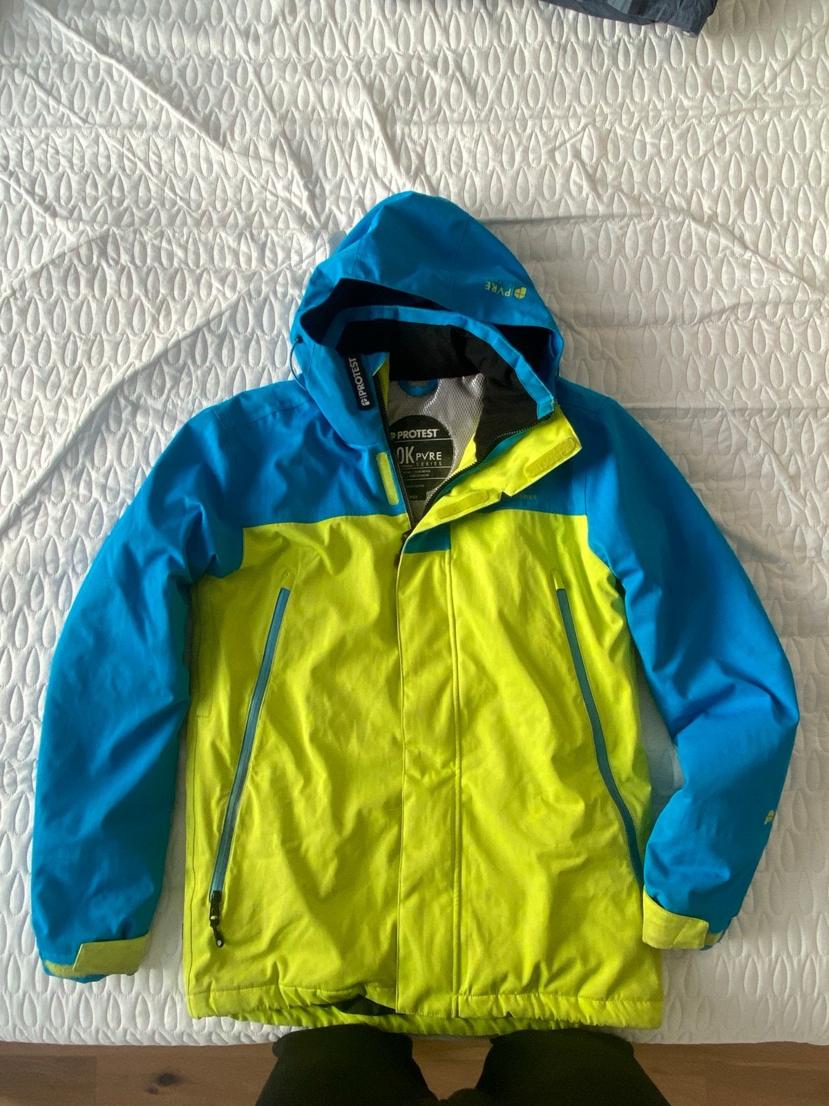 Protest PVRE Ski-jas - Maat L - 20K waterdicht, Ophalen of Verzenden, Gedragen, Blauw