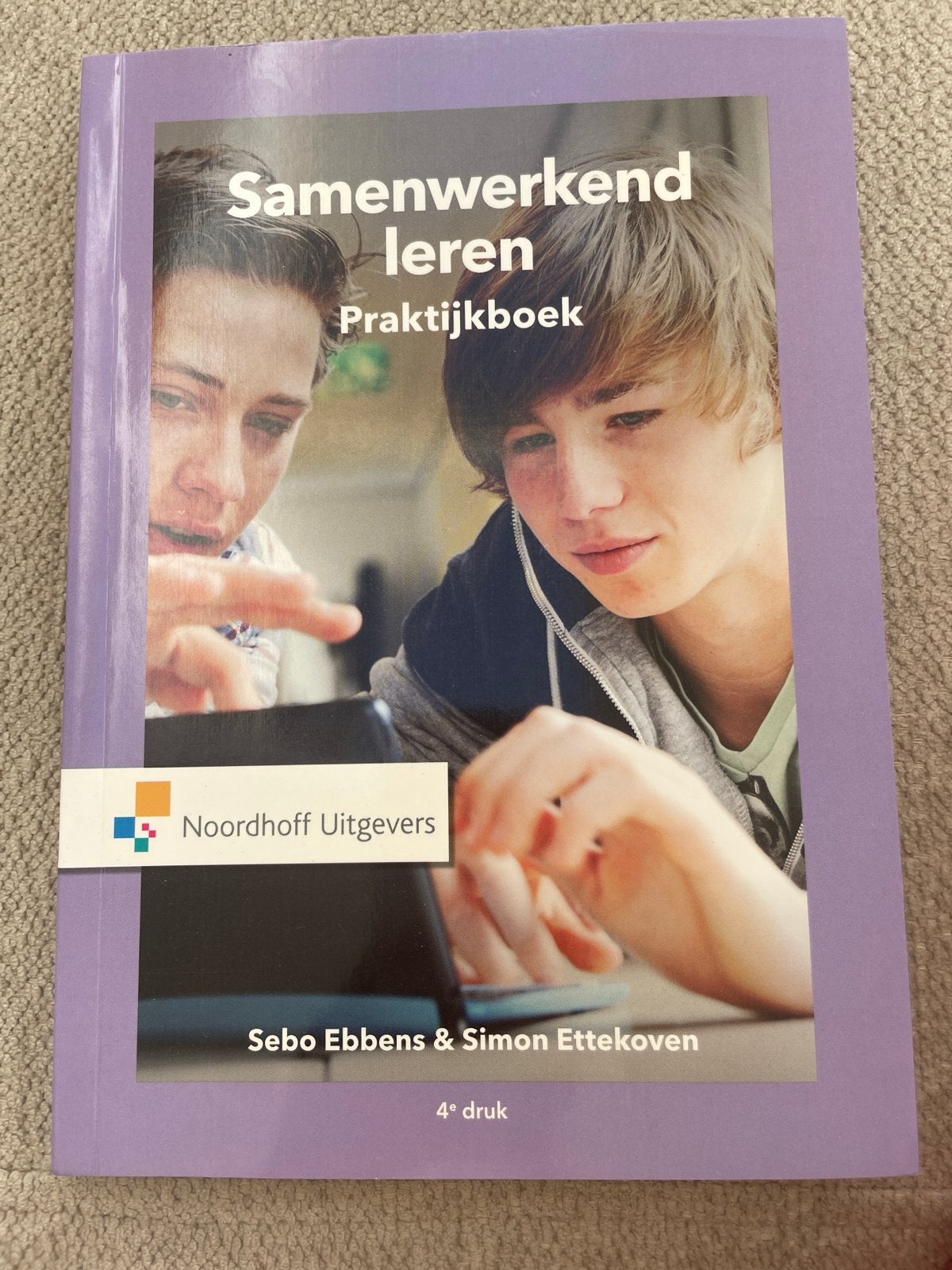 Samenwerkend leren Praktijkboek - Sebo Ebbens & Simon Etteko, Ophalen of Verzenden, Gamma, Zo goed als nieuw, Overige niveaus