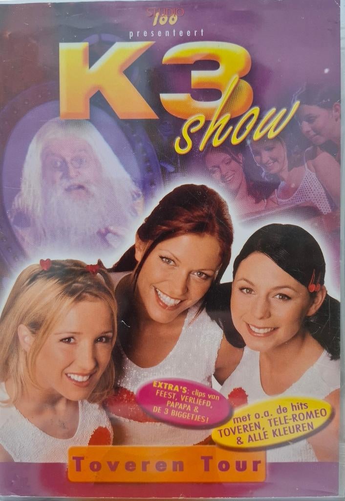 K3 show toveren tour dvd Studio 100