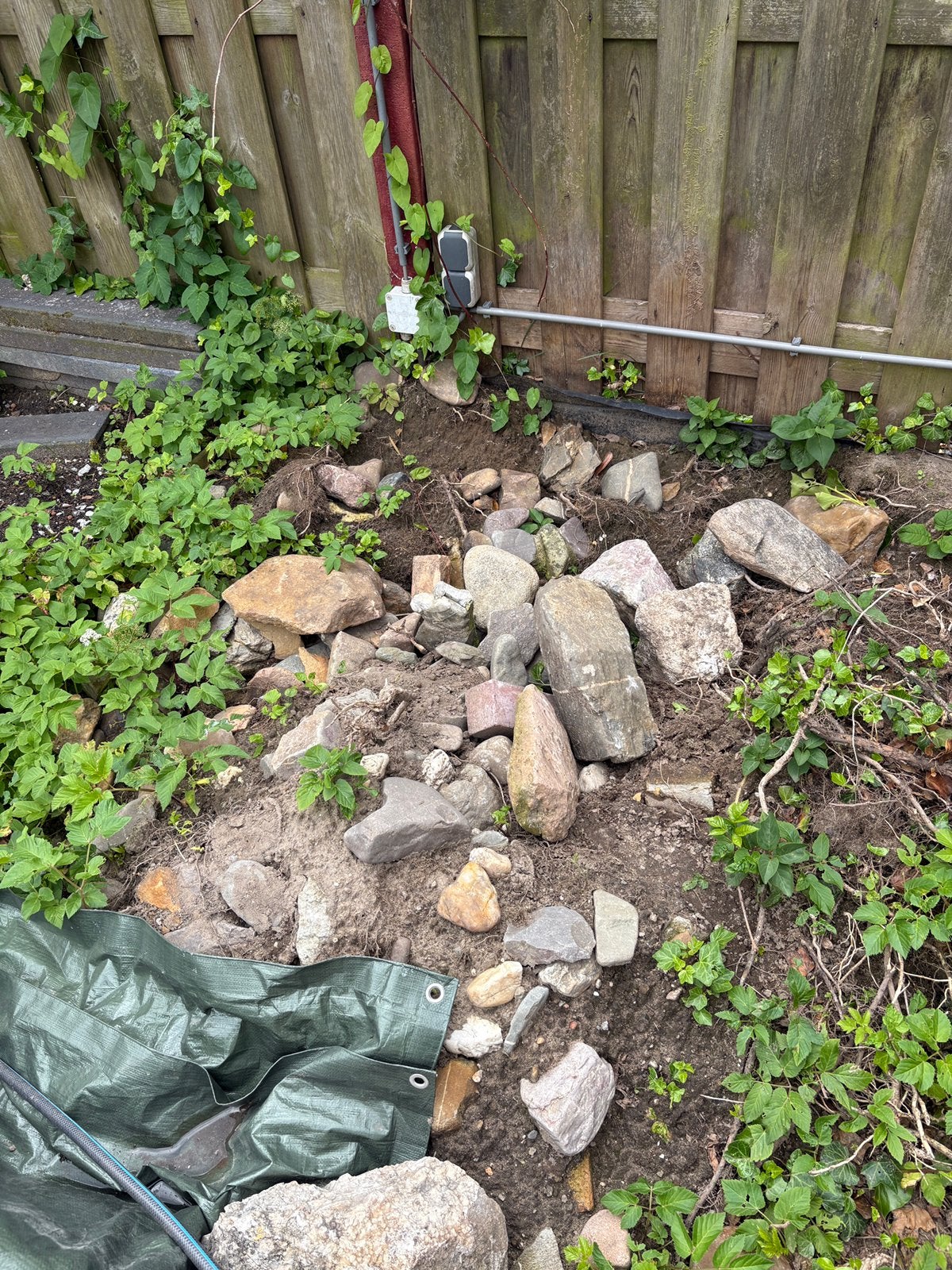 Keien geschikt voor bijvoorbeeld een vijver, Tuin en Terras, Ophalen, Gebruikt
