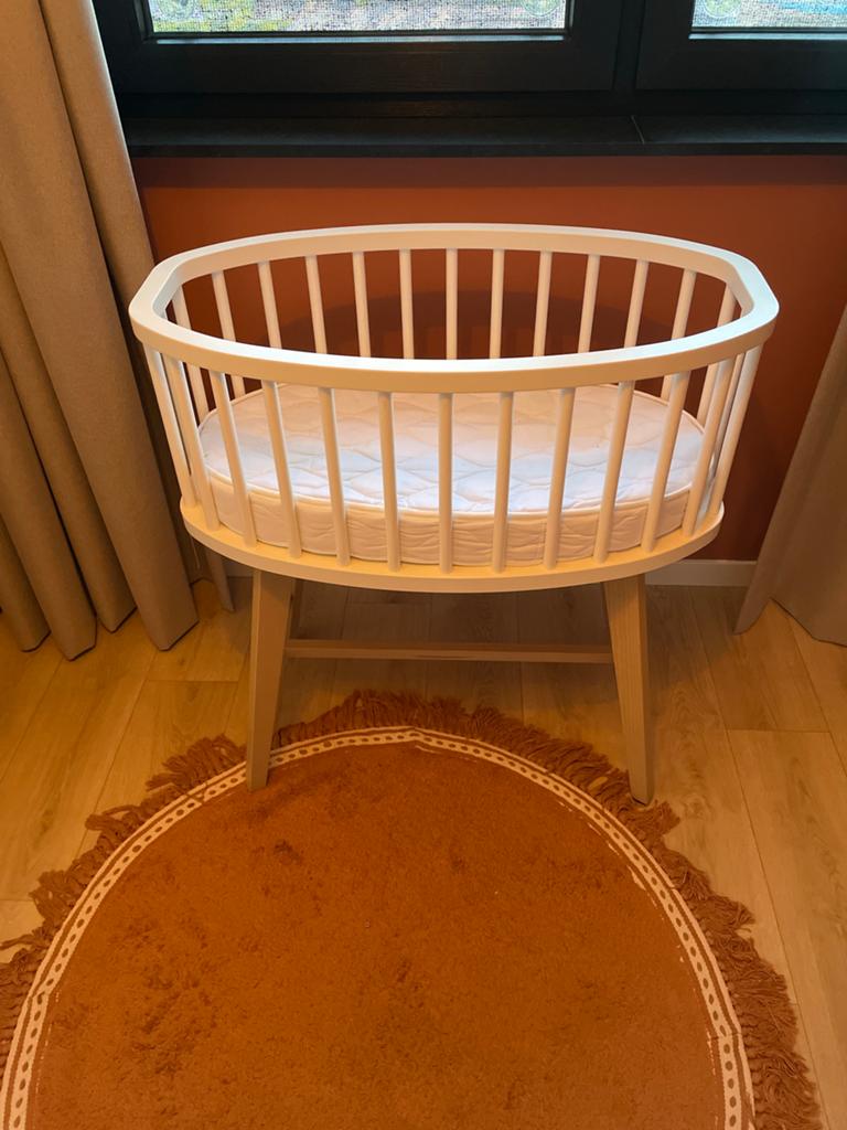 Kidsmill wieg met matras, Ophalen of Verzenden, Gebruikt, Wieg