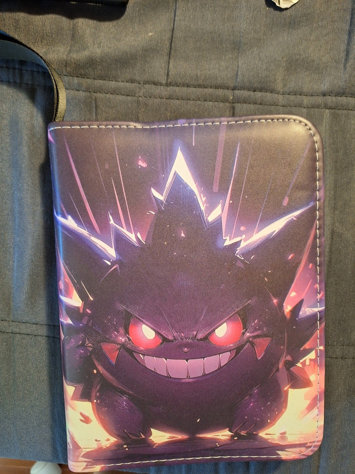 Pokémon Gengar Kaartmap 2x2x2 per blz, Hobby en Vrije tijd, Ophalen of Verzenden, Nieuw, Overige typen