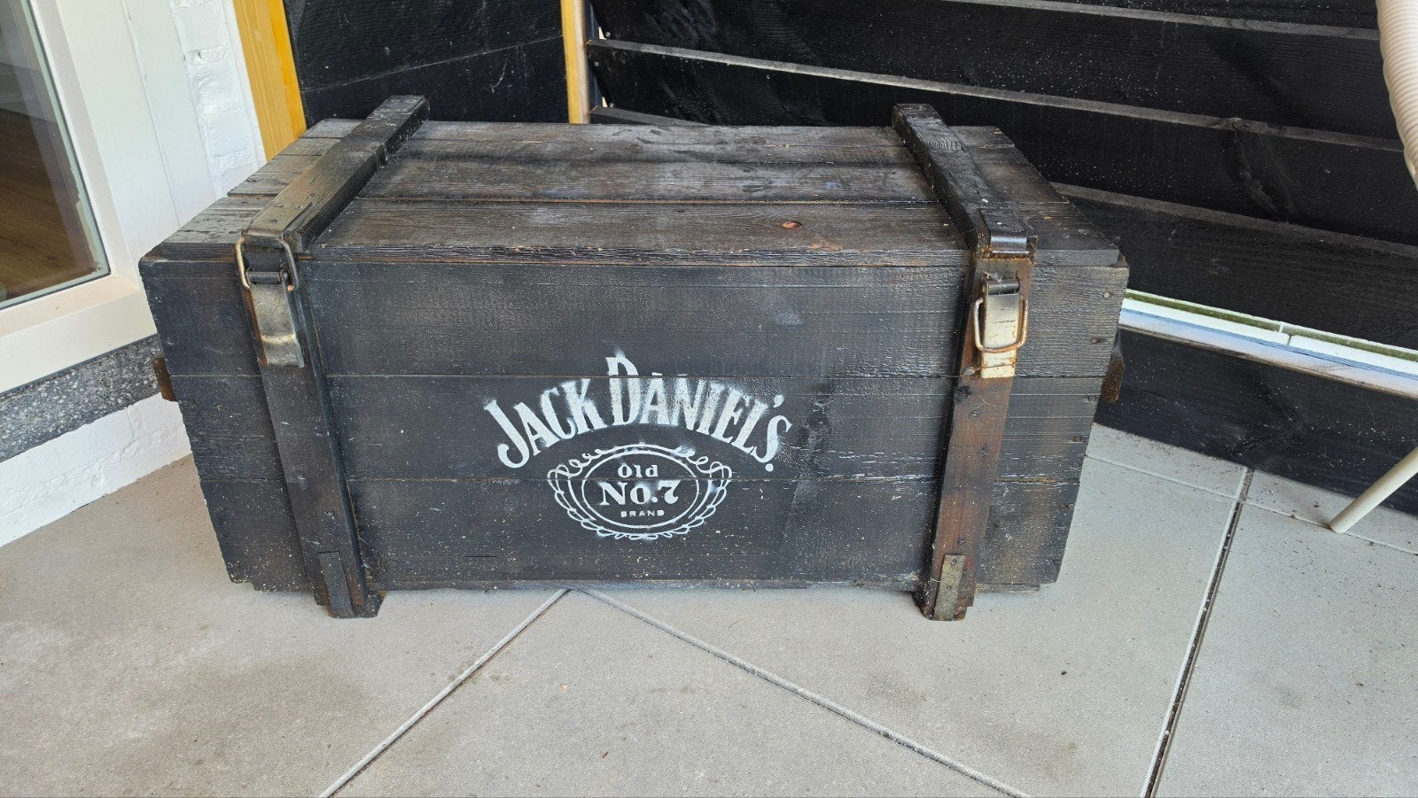 Jack daniels kist, Ophalen, Gebruikt, 50 tot 100 cm, Minder dan 50 cm