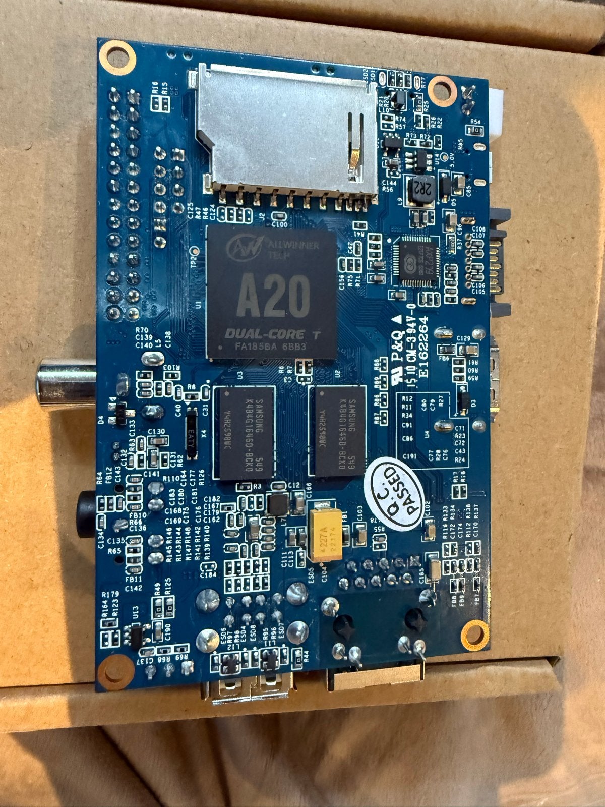 Banana Pi BPI-A20 Allwinner A20 Dual-Core SBC, Computers en Software, Desktop Pc's, Ophalen of Verzenden, Zo goed als nieuw, Minder dan 4 GB