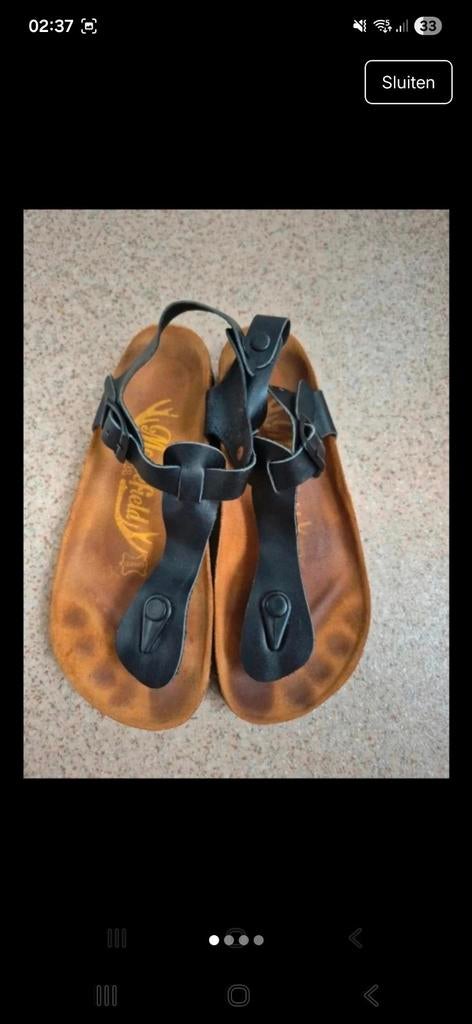 Moosefield Slippers Maat 38 - Zo goed als nieuw, Slippers, Moosefield, Zwart, Ophalen of Verzenden