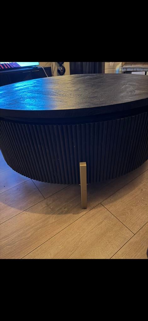 Salon tafel rond, Ophalen, 50 tot 100 cm, Rond, Zo goed als nieuw